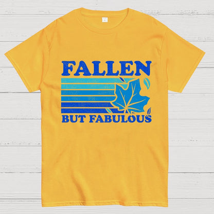 Fallen Autumn Leaves Geek T-Shirt