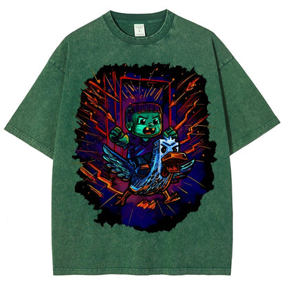 What the Cluck Vintage Distressed T-shirt
