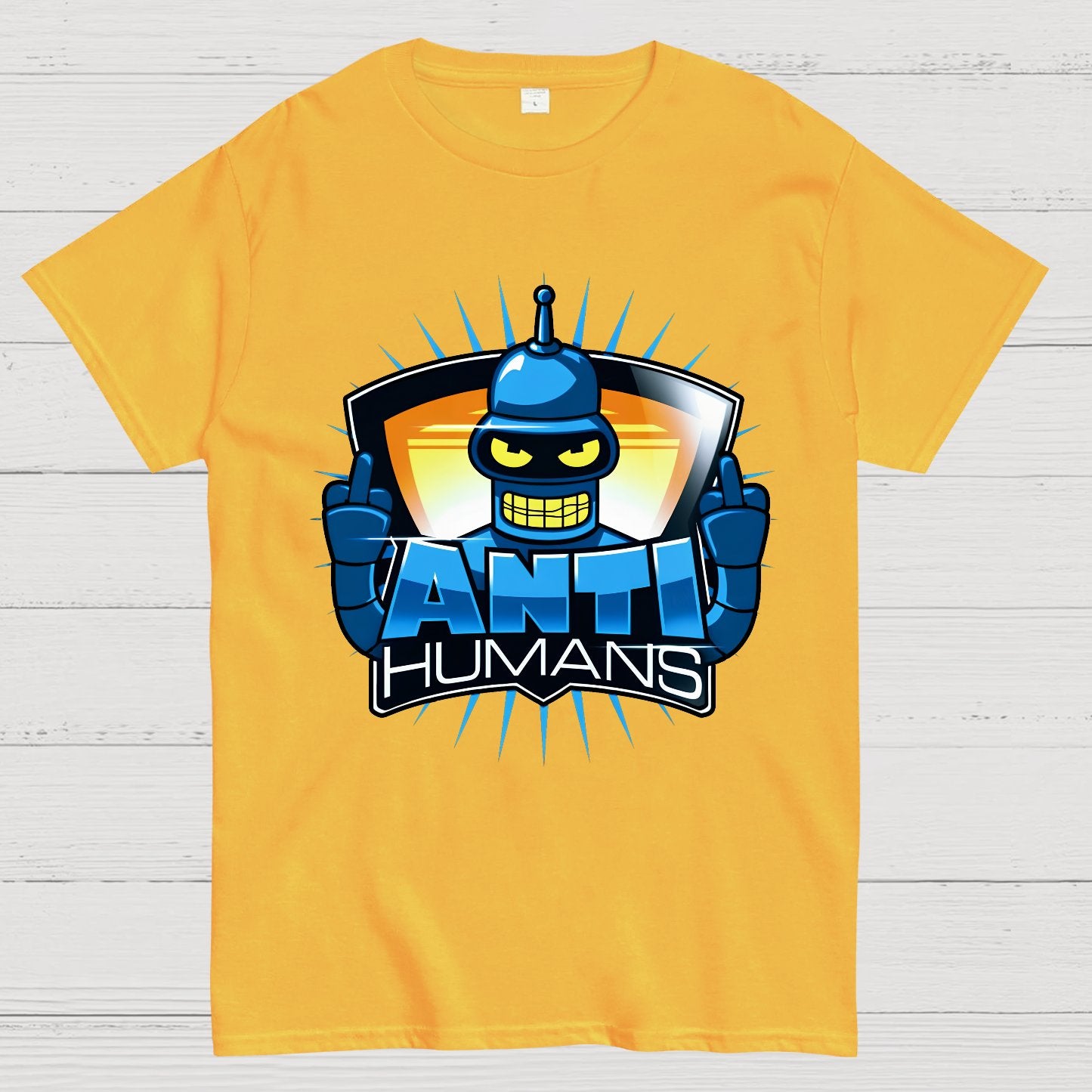 Anti Humans Geek T-Shirt