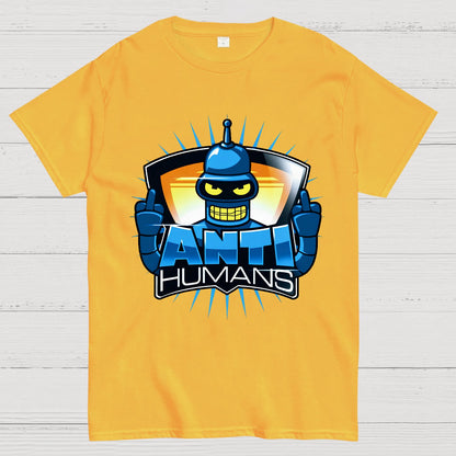 Anti Humans Geek T-Shirt