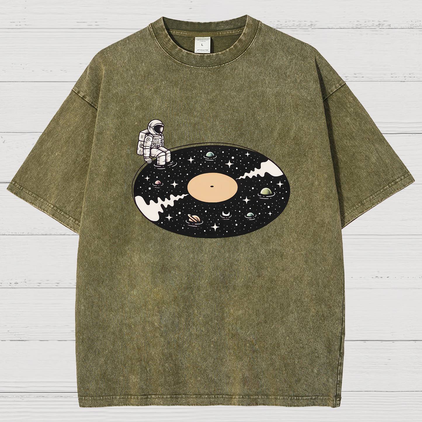 Cosmic Sound Vintage Distressed T-shirt