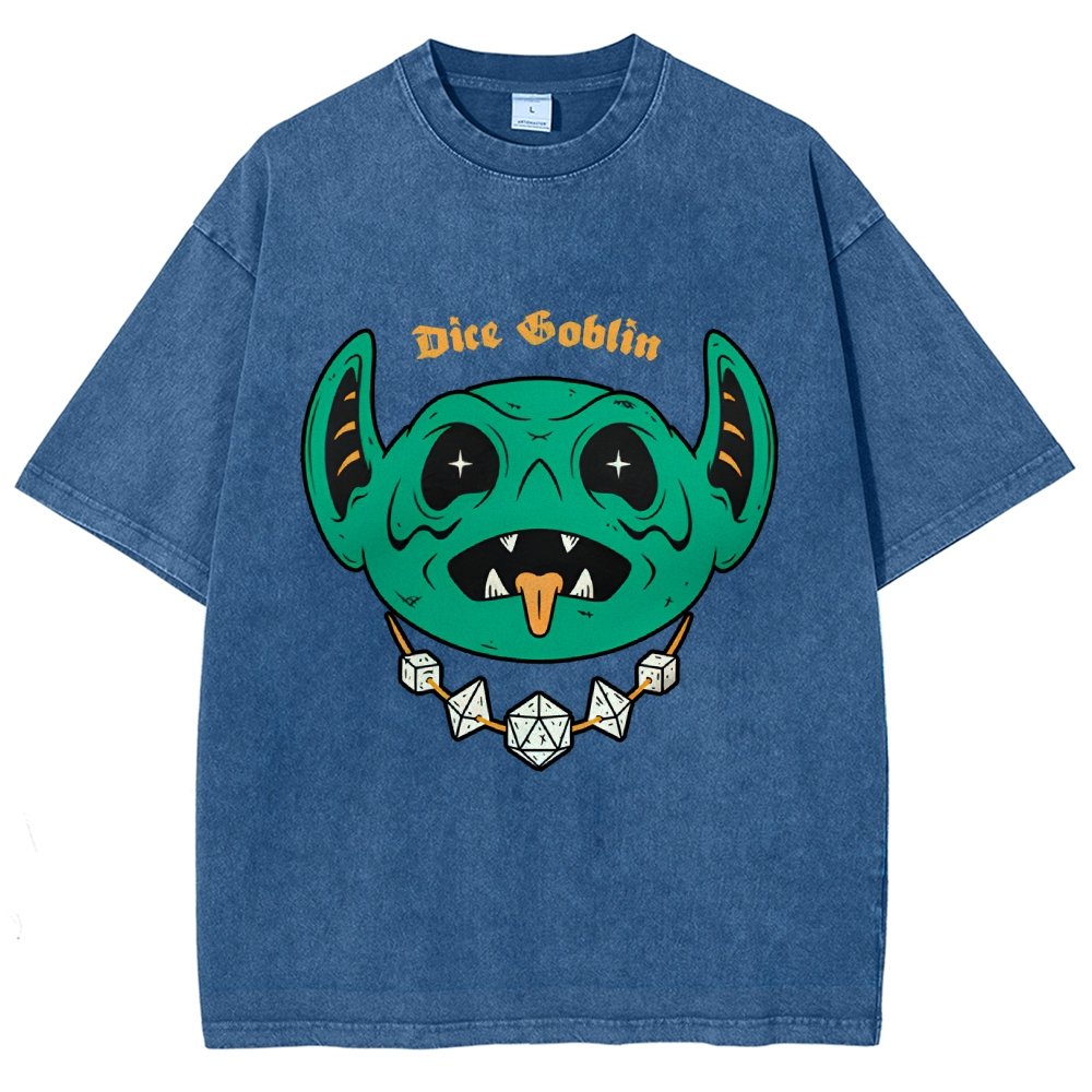 Dice Goblin Vintage Distressed T-shirt