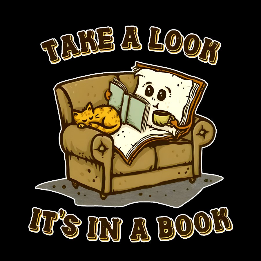 It's In The Book Geek T-Shirt