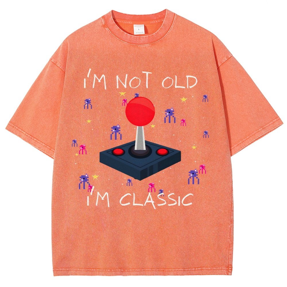 I'm Not Old I'm Classic Video Game Vintage Distressed T-shirt