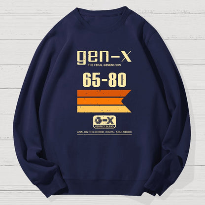 Feral Memories Geek Cotton Sweatshirt