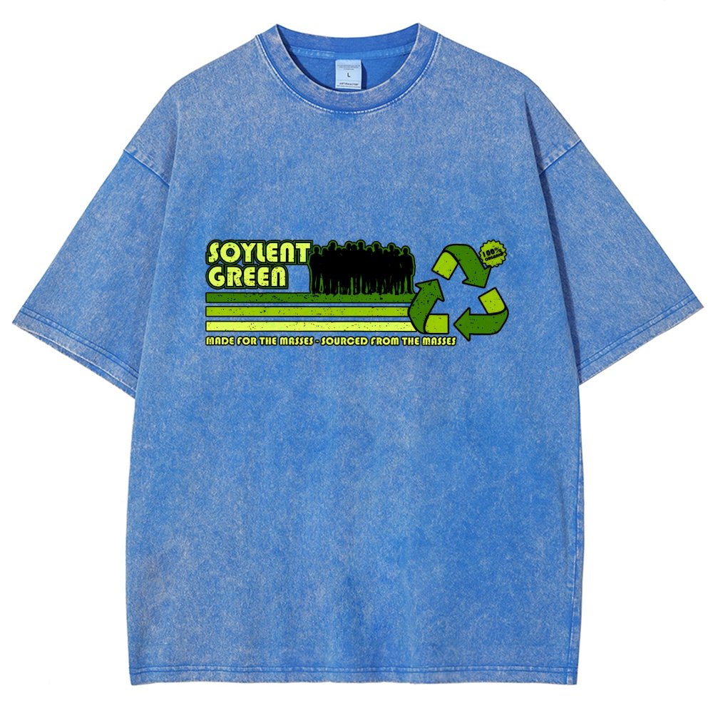 100 Percent Organic People Vintage Distressed T-shirt