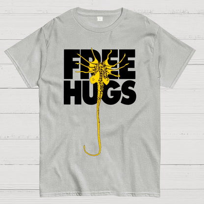 Free Hugs Alien Geek T-Shirt