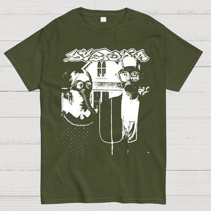 Dystopia Crust Punk Band Geek T-Shirt