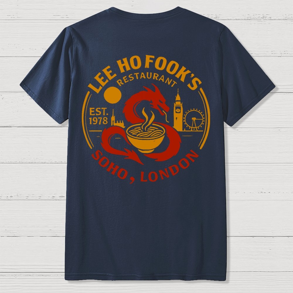 Lee Ho Fooks Front And Back Printing Geek T-Shirt