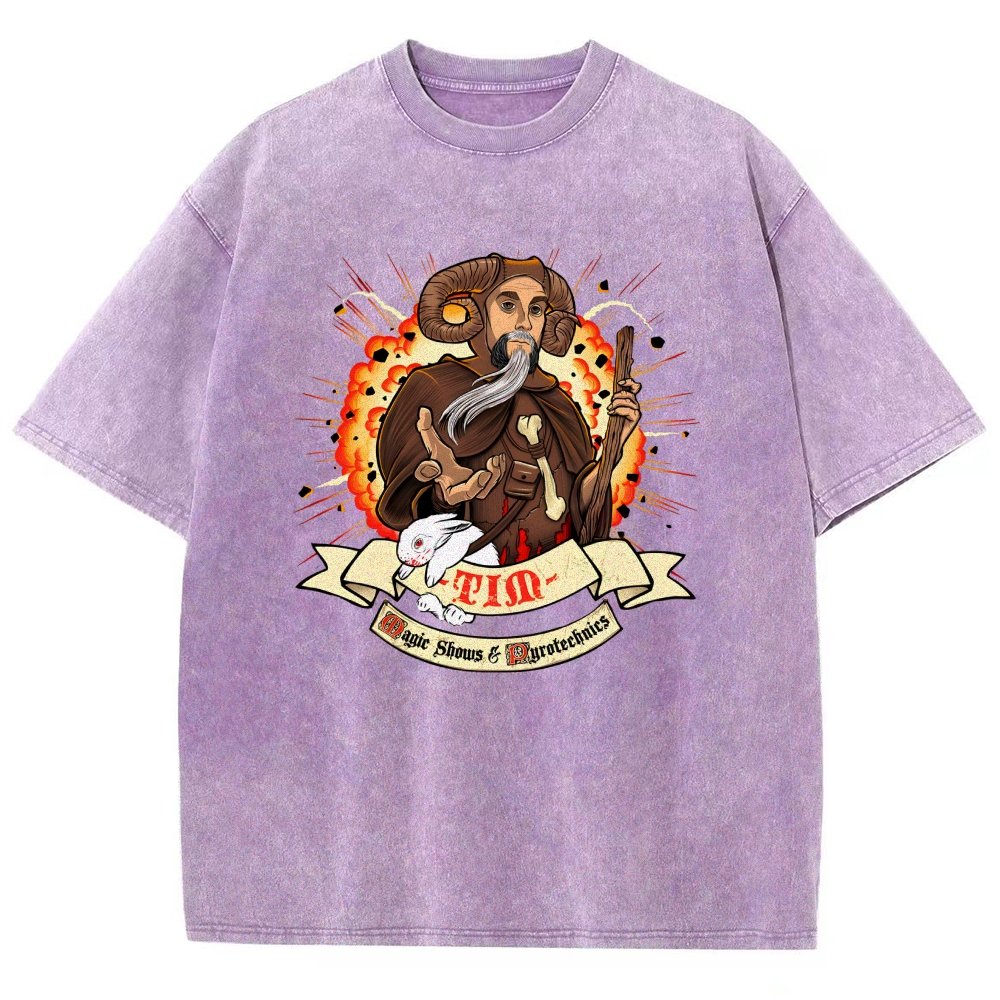 The Enchanter Vintage Distressed T-shirt