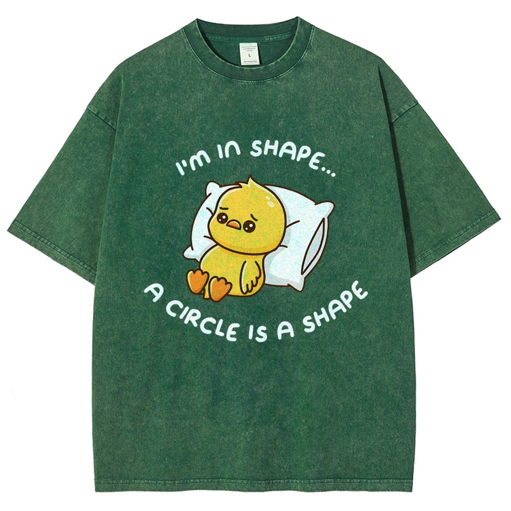 I'm In Shape Vintage Distressed T-shirt