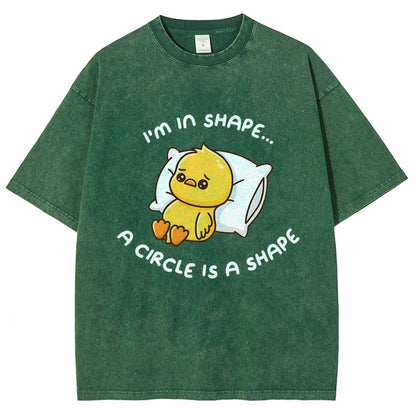 I'm In Shape Vintage Distressed T-shirt