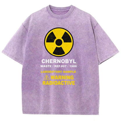Chernobyl Warning Vintage Distressed T-shirt