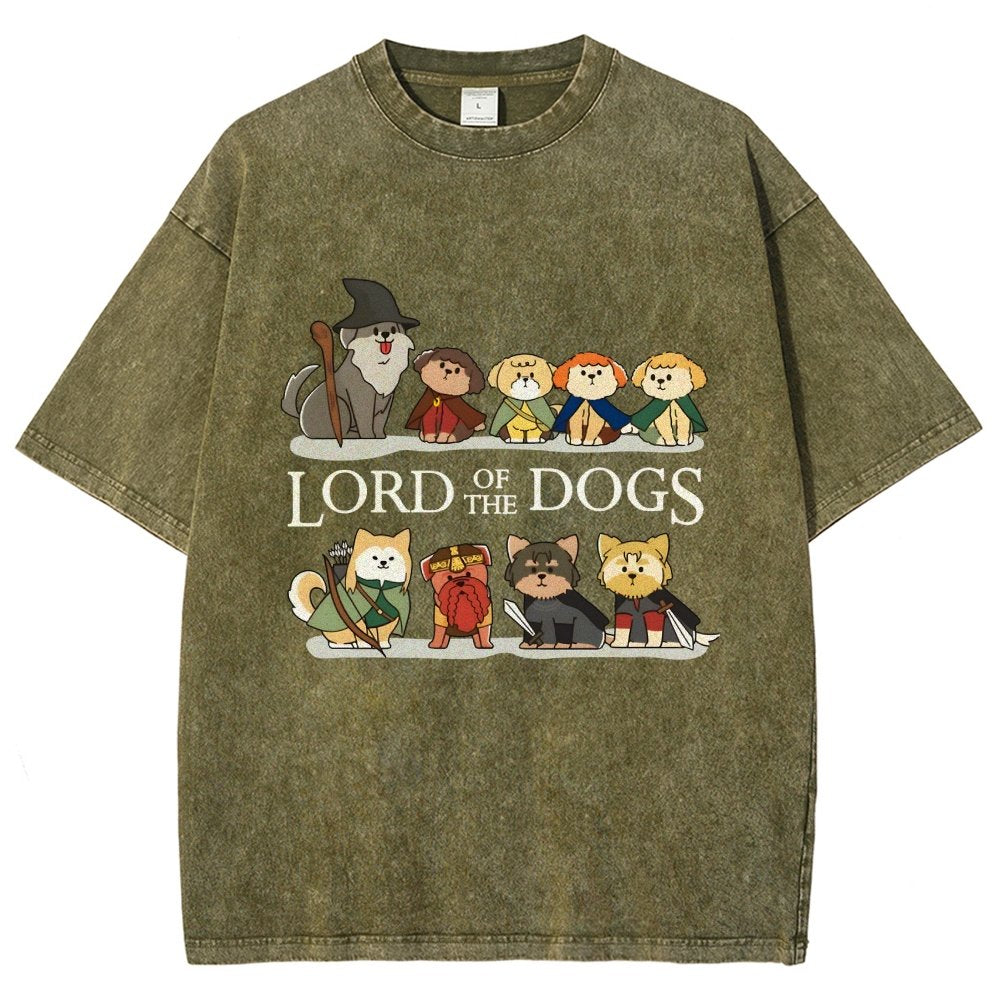 King Of The Dogs Vintage Distressed T-shirt