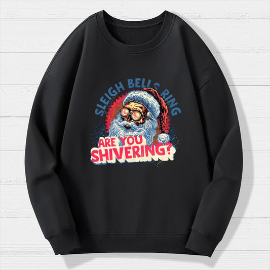 Sleigh Bells Ring Geek Cotton Sweatshirt
