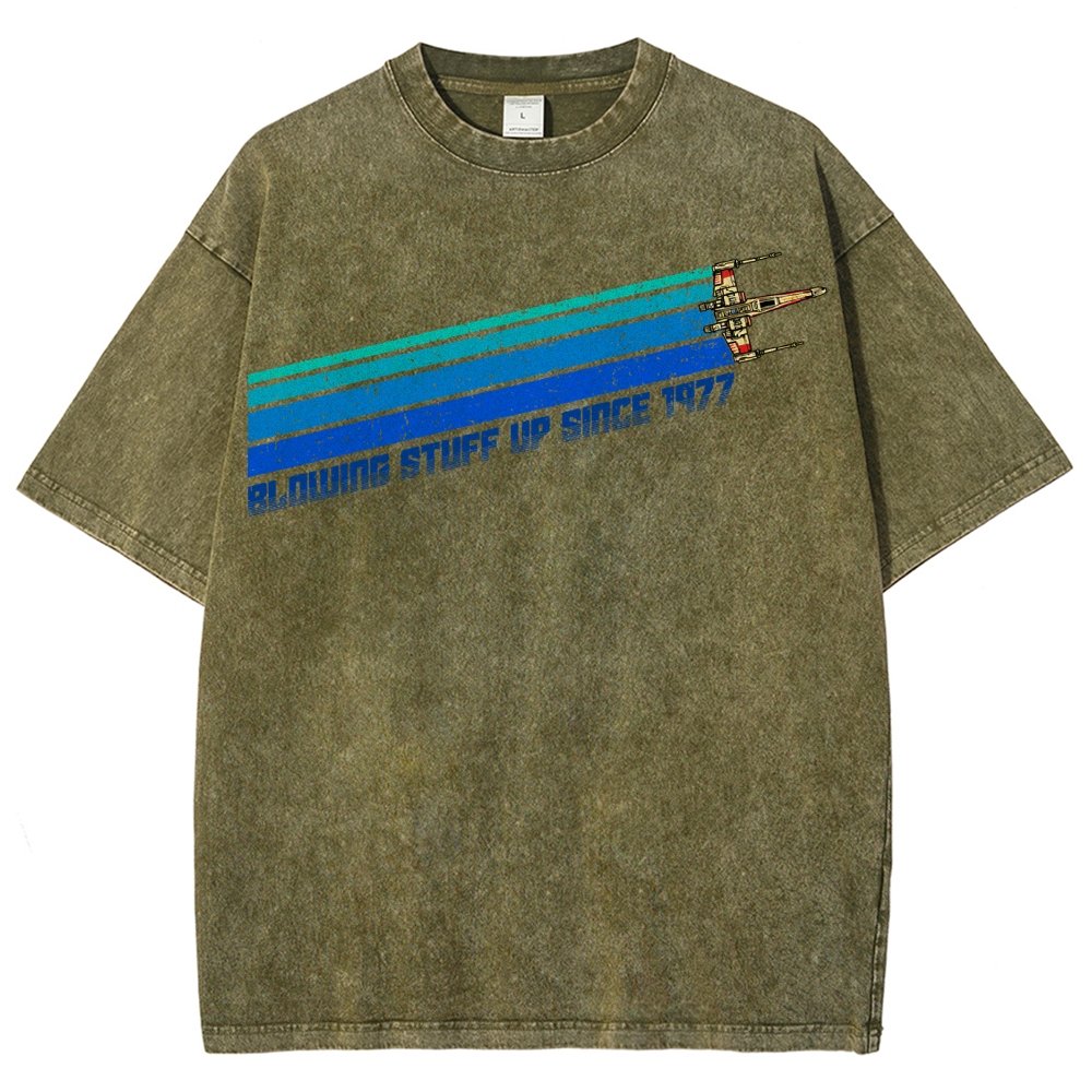 Blowing Stuff Up Since 1977 Vintage Distressed T-shirt
