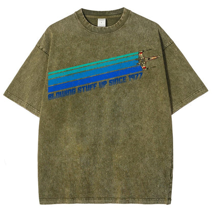 Blowing Stuff Up Since 1977 Vintage Distressed T-shirt