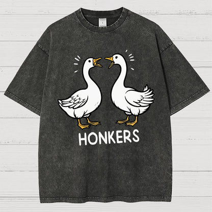 Honkers Funny Goose Vintage Distressed T-shirt
