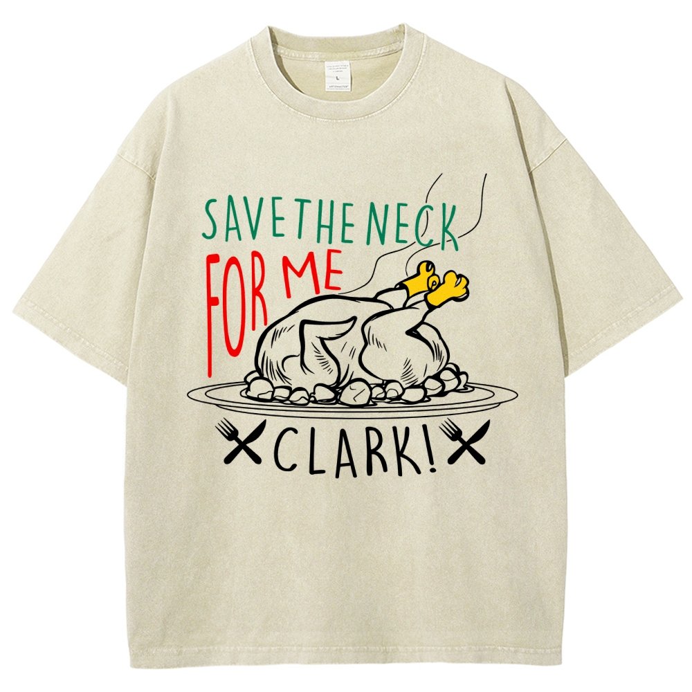 Save The Neck For Me Guy Vintage Distressed T-shirt