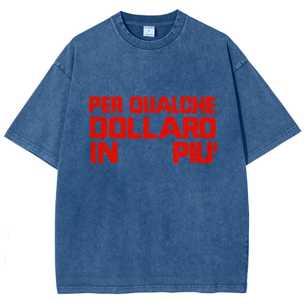 For A Few Dollars More Vintage Distressed T-shirt