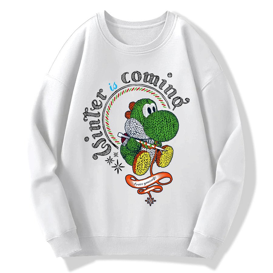 Cold Days Ahead Brace yourself! Geek Cotton Sweatshirt