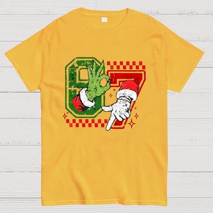 Six Seven 6 7 Christmas Geek T-Shirt