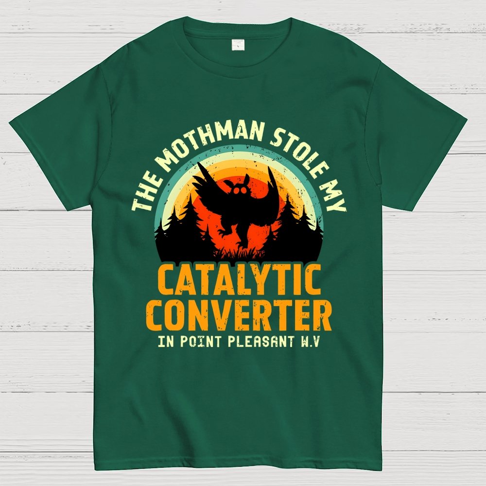 Cryptid Mothman Unisex Geek T-Shirt