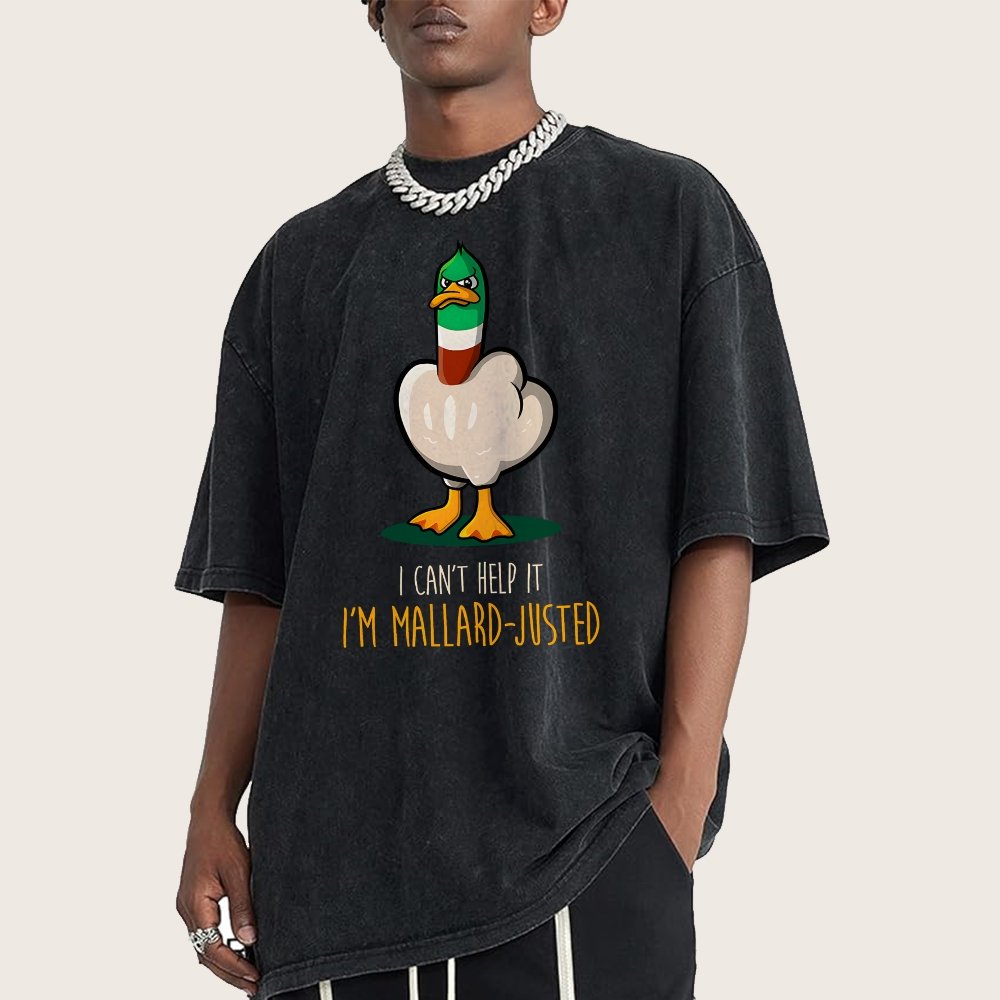 Maladjusted Mallard Vintage Distressed T-shirt