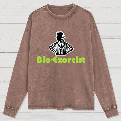 Bio-Exorcist! Washed Long Sleeve Tee