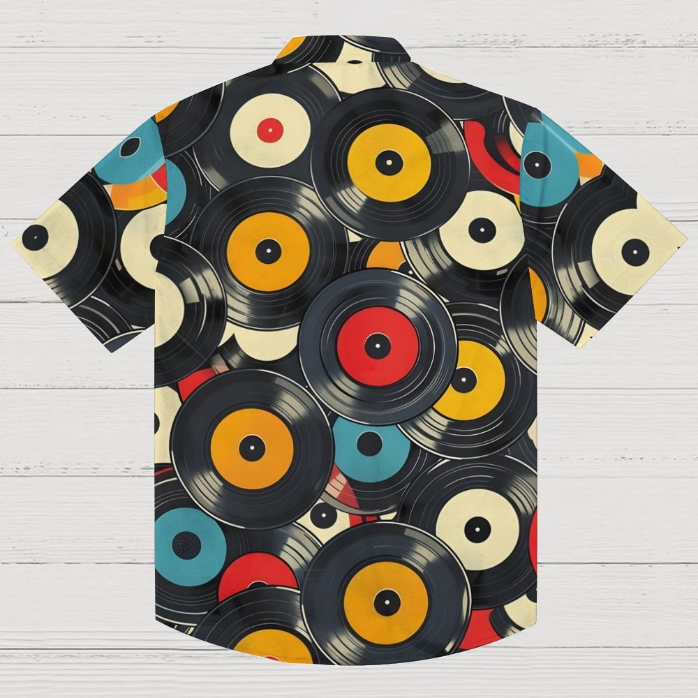 Color clashing Music Geek Hawaiian Shirt