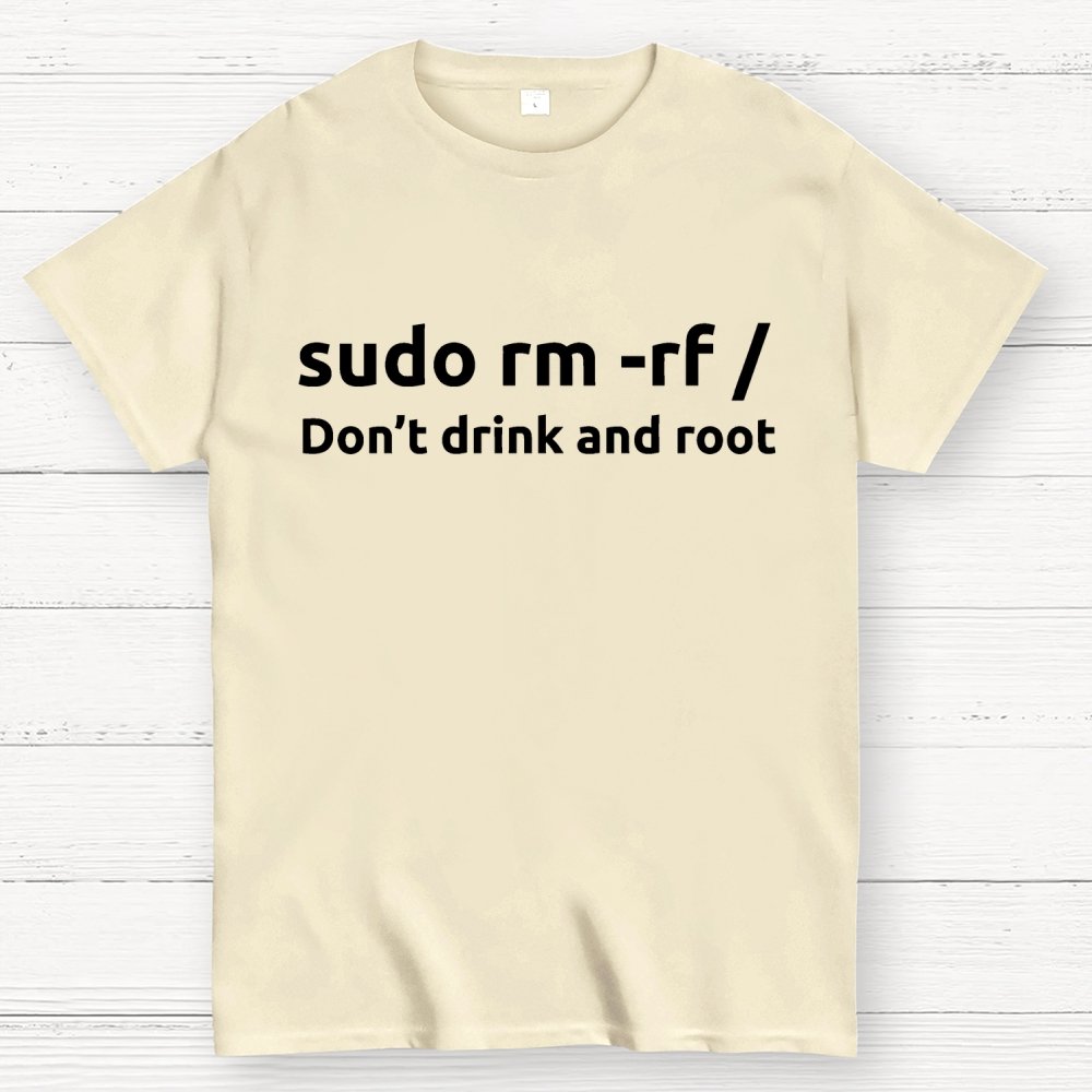 DONT DRINK & ROOT Geek T-Shirt