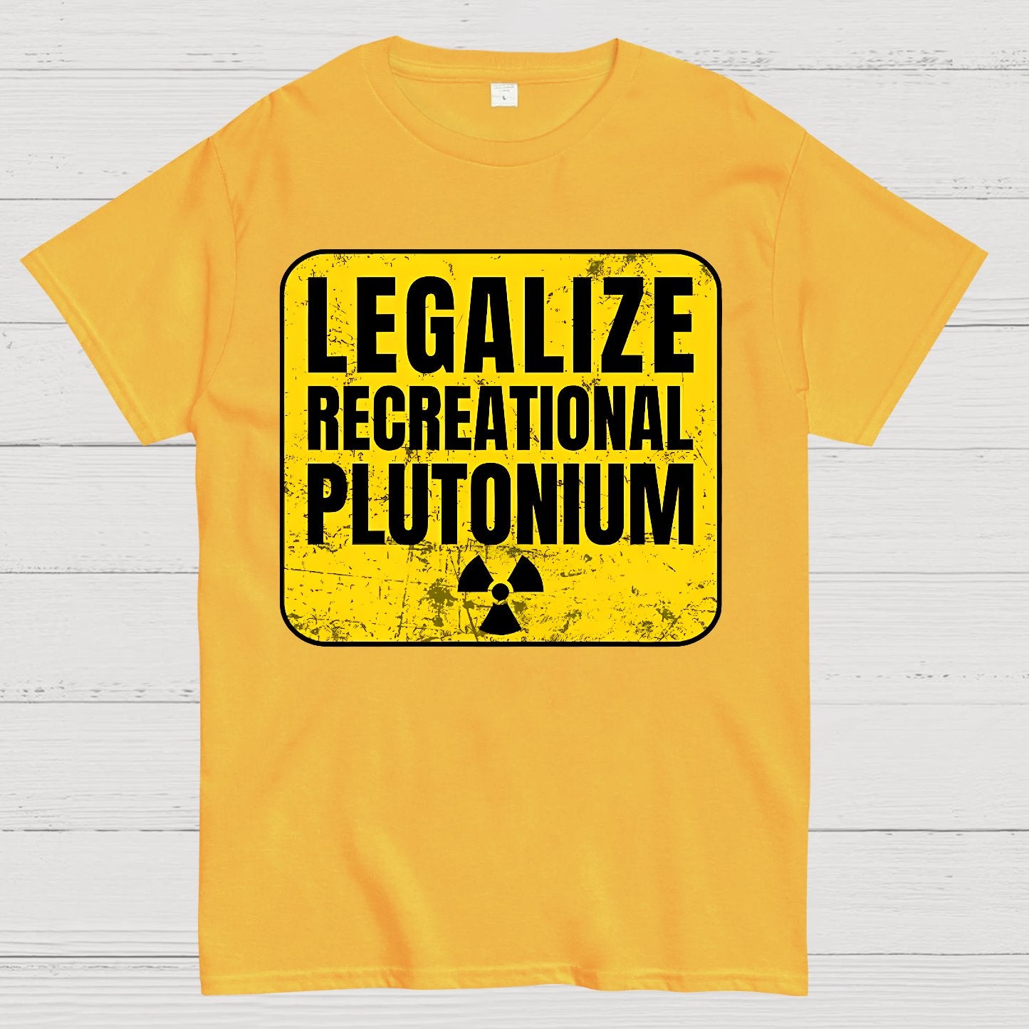 Legalize Recreational Plutonium Active Geek T-Shirt