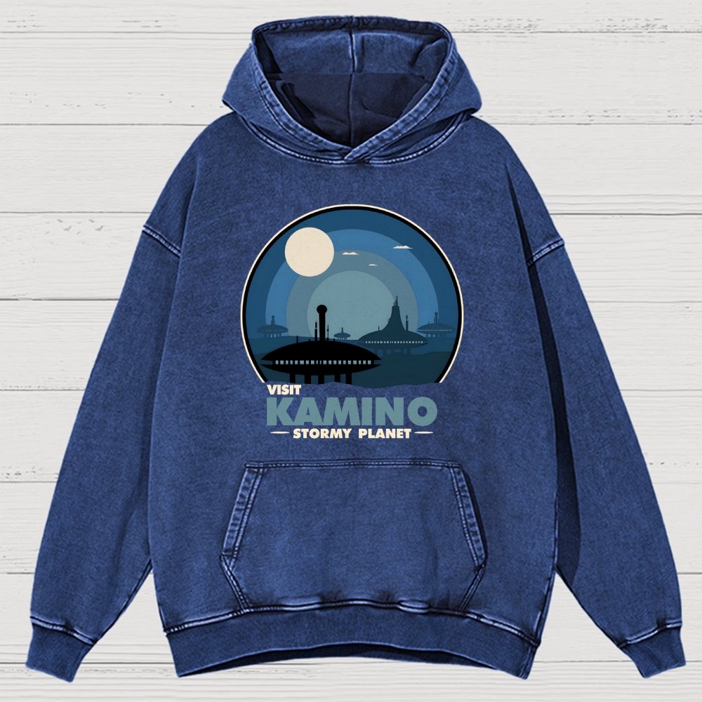 Zalora Vintage Distressed Hoodie