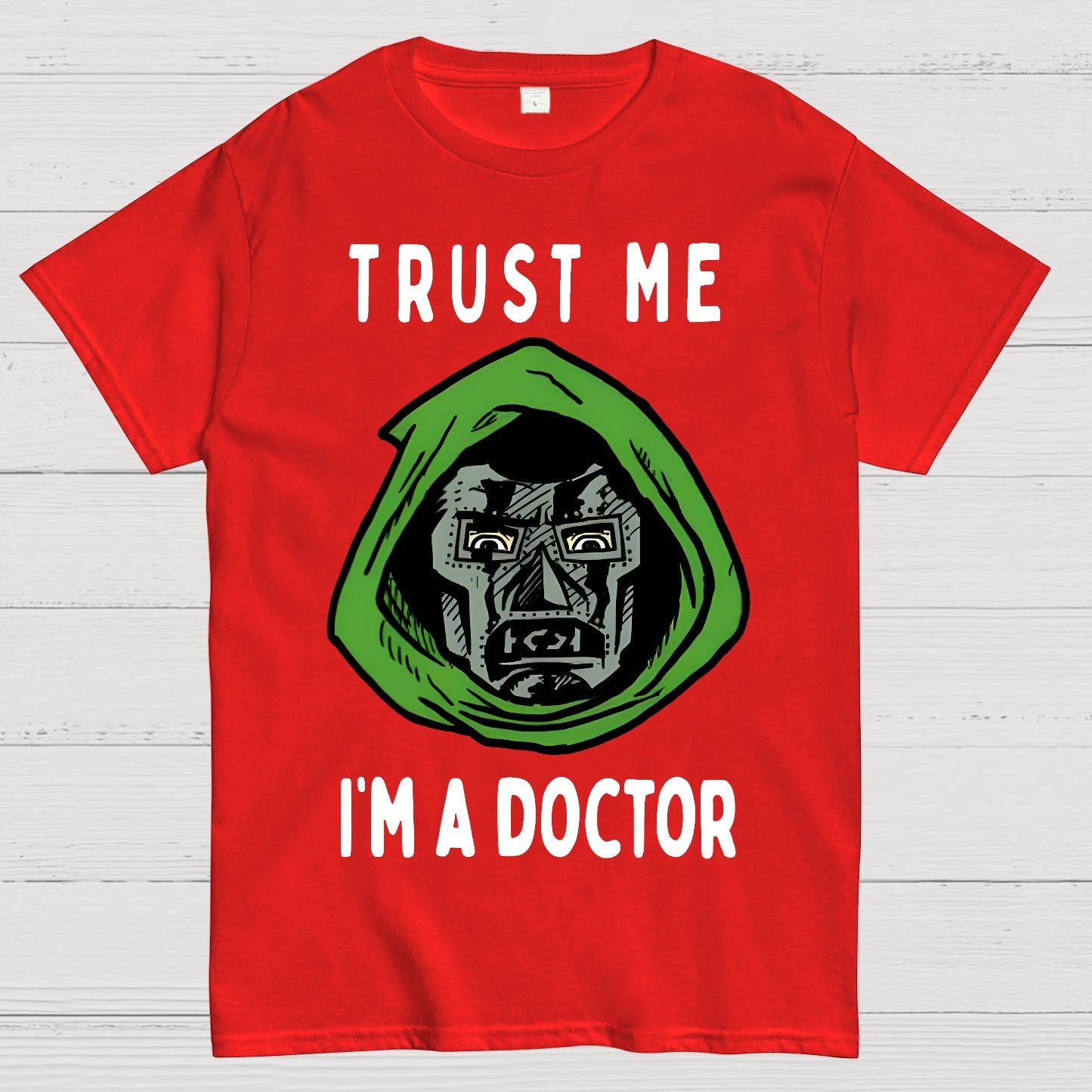 Trust Me, I'm A Doctor; Doom Geek T-Shirt