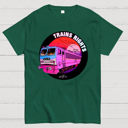 Trains Rights Geek T-Shirt