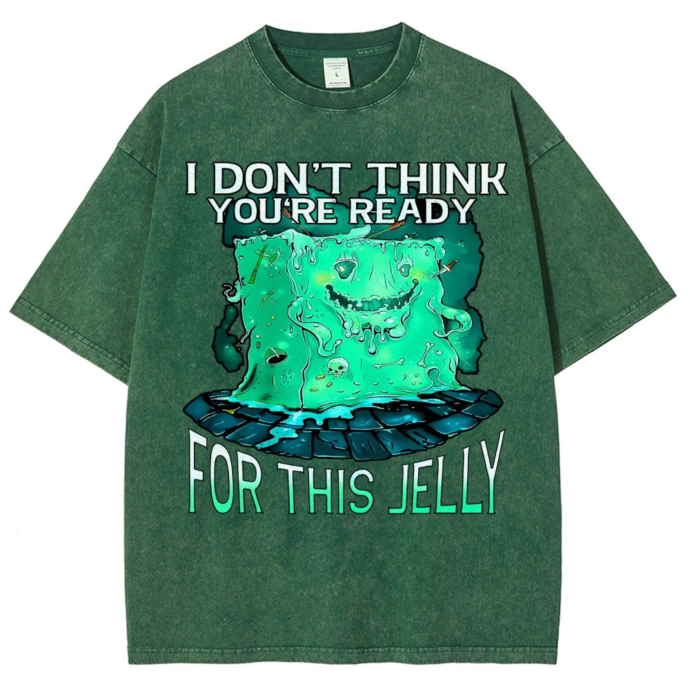 Gelatinous Cube Vintage Distressed T-shirt