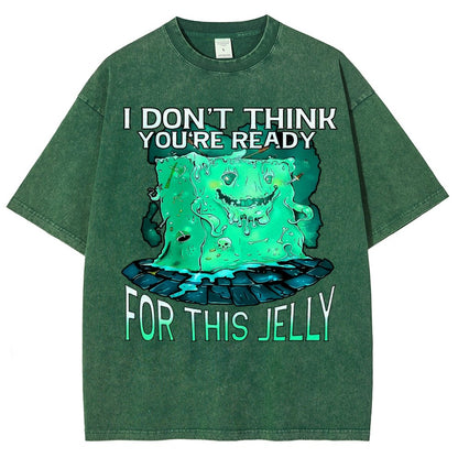 Gelatinous Cube Vintage Distressed T-shirt