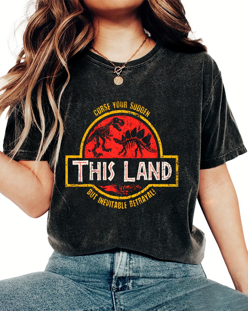 THIS LAND Vintage Distressed T-shirt