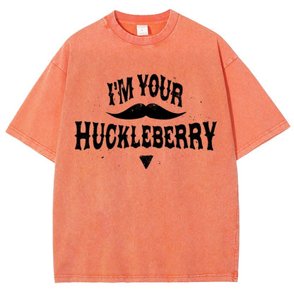 I'm Your Huckleberry Vintage Distressed T-shirt