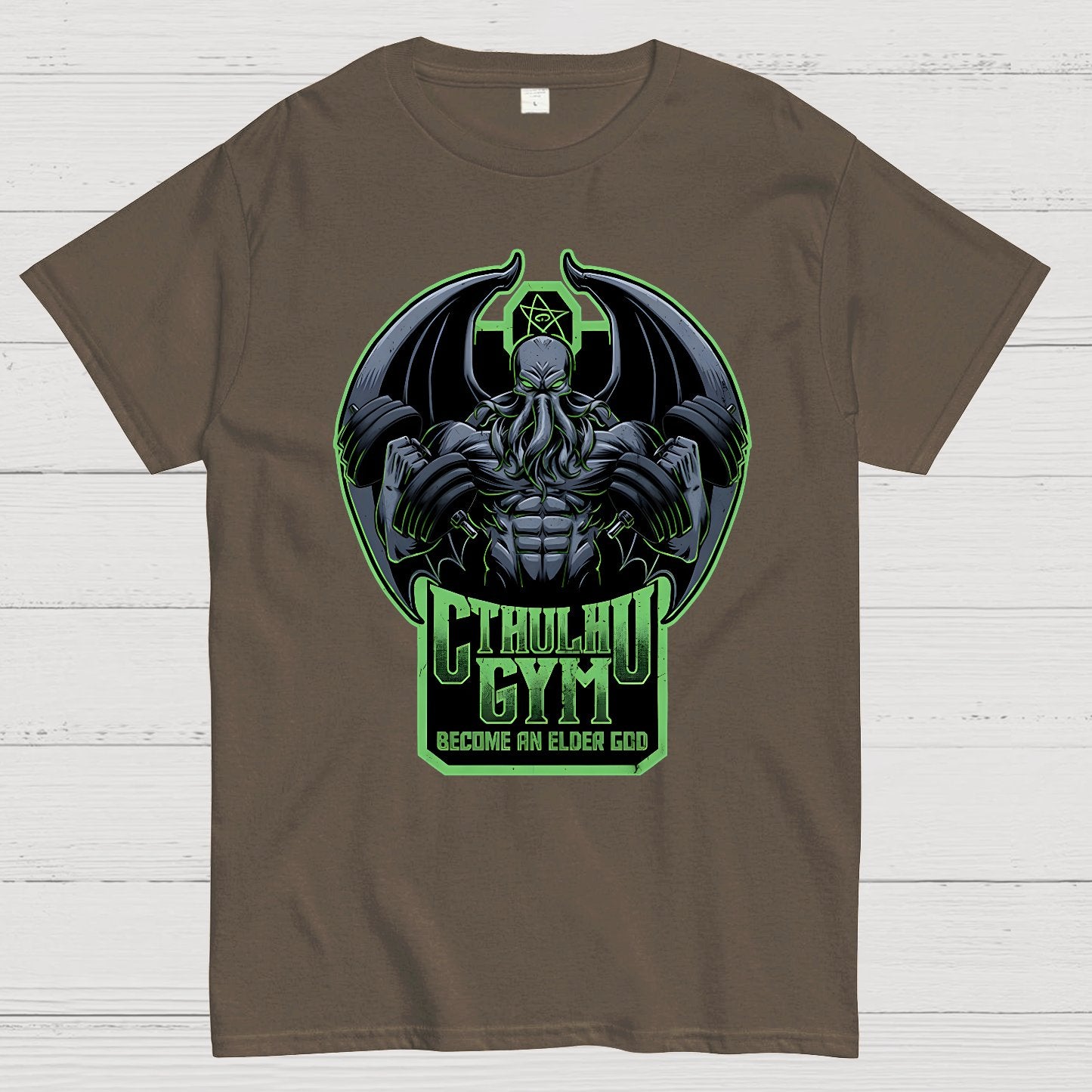 Cthulhu Gym Geek T-Shirt