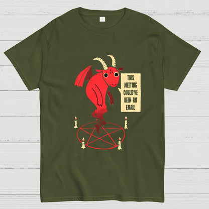 This Meeting Could've Been An Email Geeky T-Shirt