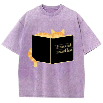 Ancient Text Vintage Distressed T-shirt
