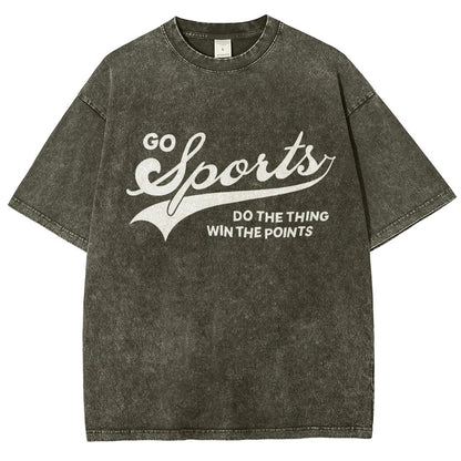 Go Sports Vintage Distressed T-shirt