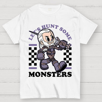 Hunt Some Monsters Geek T-Shirt