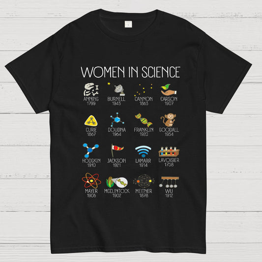 Women in Science Geek T-Shirt