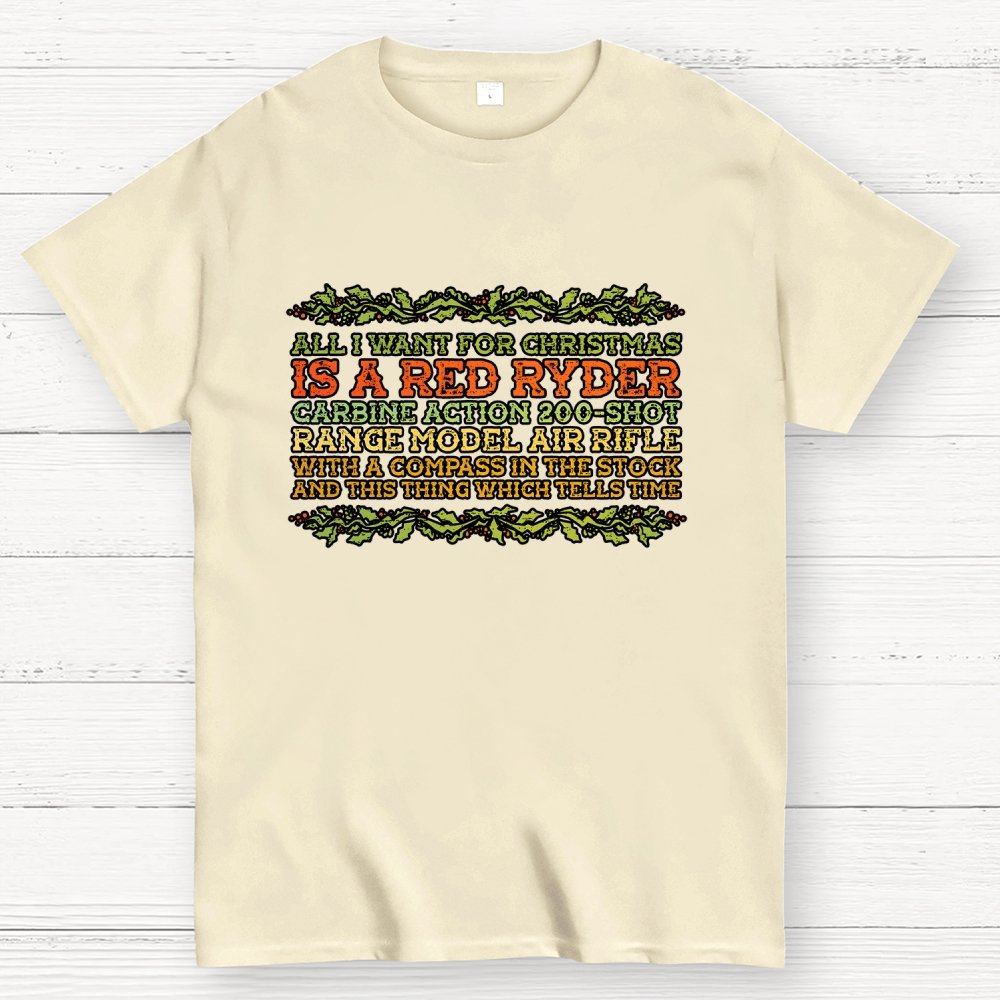 All I Want For Christmas Geek T-Shirt