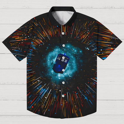 Blue Box Geek Hawaiian Shirt