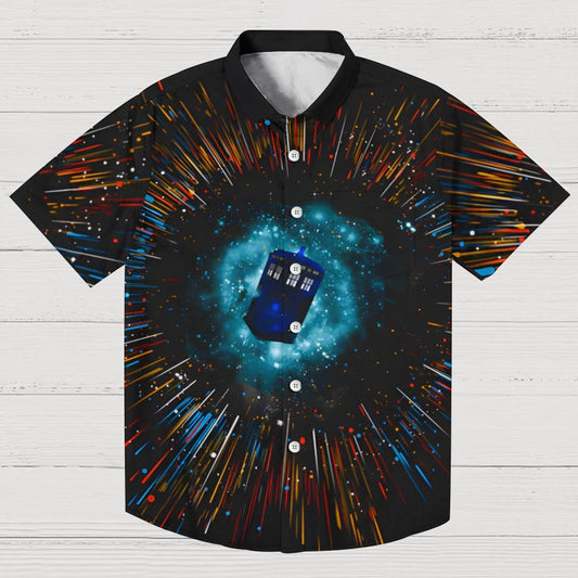 Blue Box Geek Hawaiian Shirt