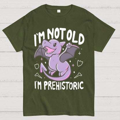 I'm Not Old I Am Prehistoric Geek T-Shirt