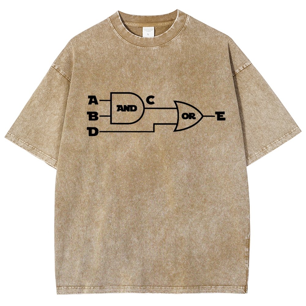 And-Or Vintage Distressed T-shirt